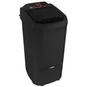 Lavadoura Arno Semiautomatica 13KG Lavete 7 Funcoes 127V Preto LAS13APTANAC 