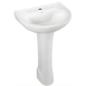 Lavatorio com Coluna Mari Gardenia Branco