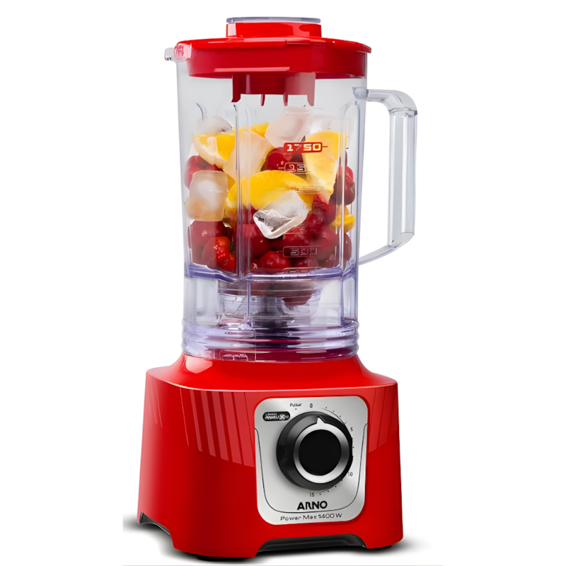 Liquidificador Arno Power Max 1400W Regular 3,1L 127V LN63 Vermelho-25ad745c-8671-4fc9-a475-9165ca3e43ba