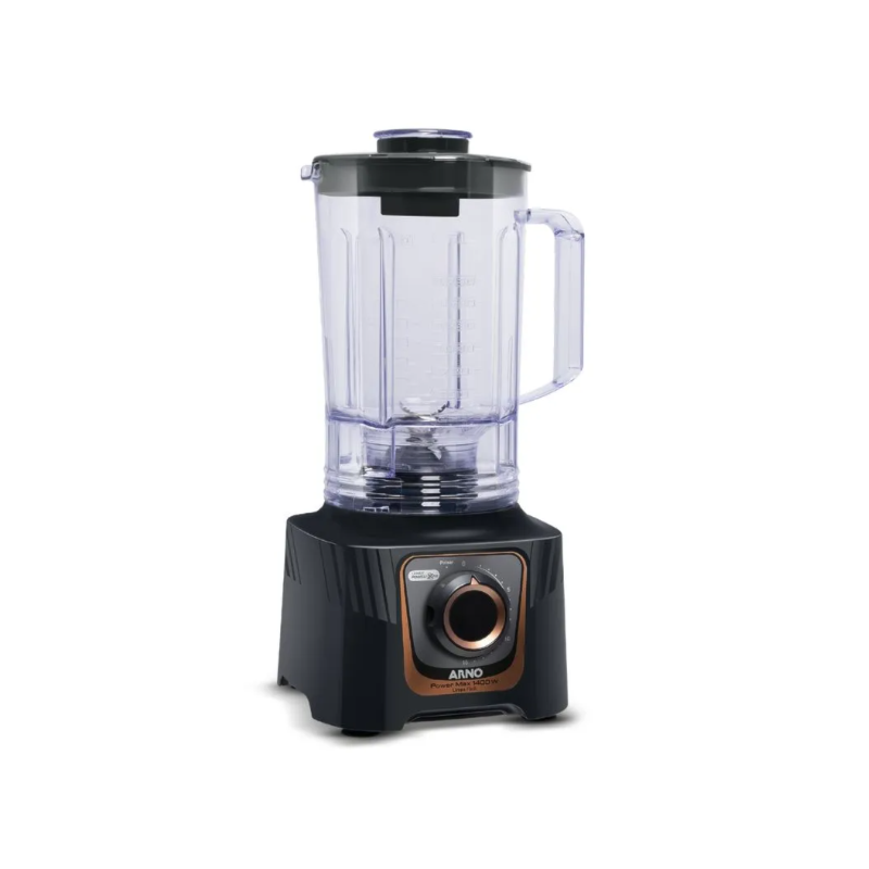 Liquidificador Arno Power Max Autolock 3,1L 1400W LN81 Cinza Chumbo