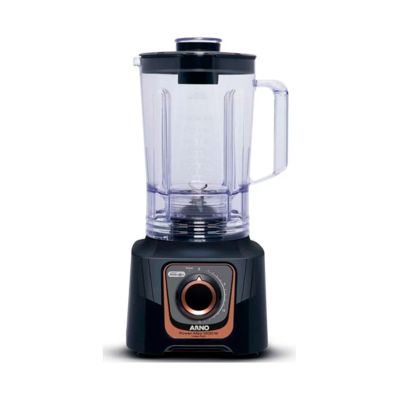 Liquidificador Arno Power Max Autolock 3,1L 1400W LN81 Cinza Chumbo