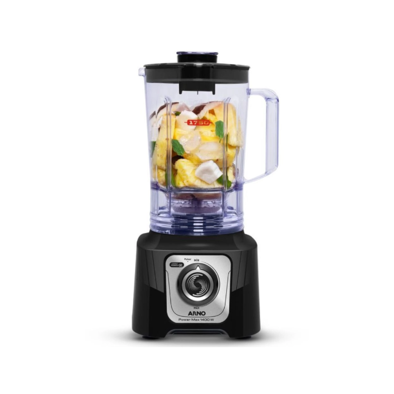 Liquidificador Arno Power Max Comfort 3,1L 1400 127V LN65 Preto