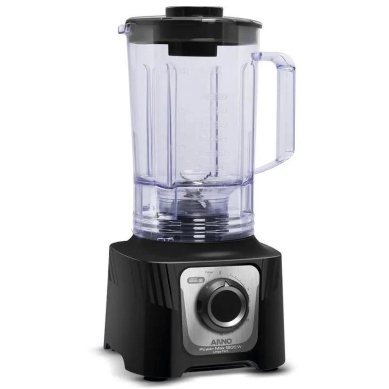 Liquidificador Arno Power Max Limpa Facil 1200W 127V LN78 Preto