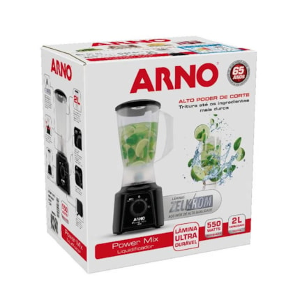 Liquidificador Arno Power Mix 127V LQ10 Preto