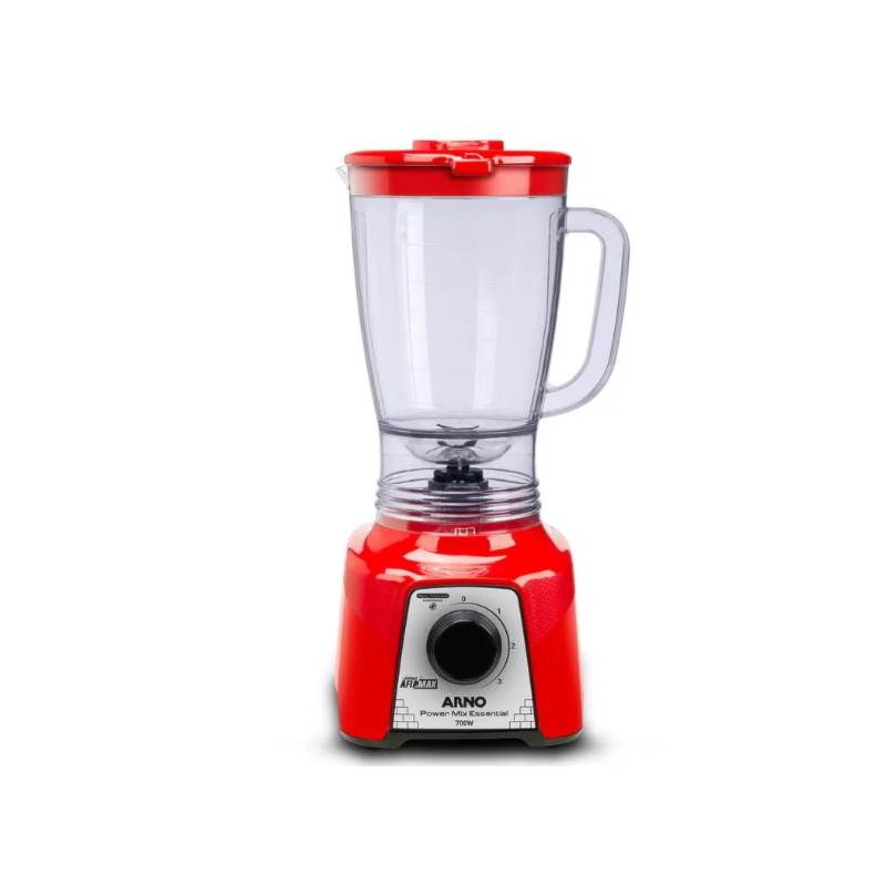 Liquidificador Arno Power Mix Essential 700 W 2,4 L 127 V Vermelho
