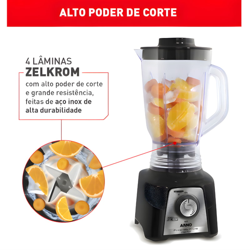 Liquidificador Arno Power Mix Limpa Fácil 2,5L LQ35 700W 127V Preto-02cbc888-fc5e-40a9-b109-42fc882d472d