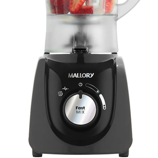 Liquidificador Mallory Fast Mix 1,5L 127V Preto-cdaf8120-a0a6-442b-b726-d5df0a8ce942