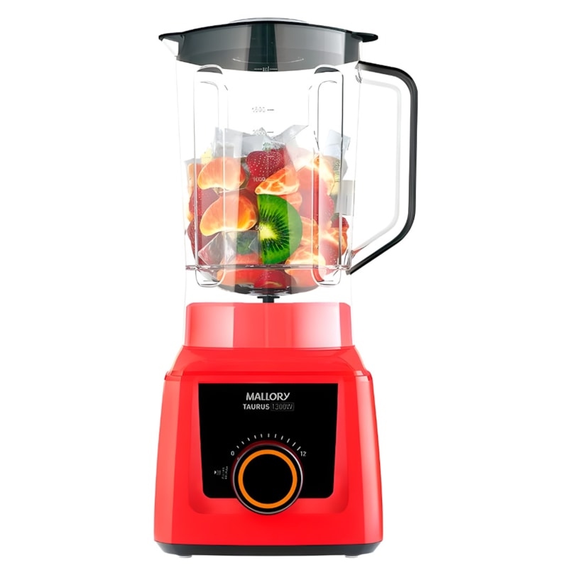 Liquidificador Mallory Taurus 127V 1300W Vermelho-a8ead2c7-57f9-4636-8e1c-737d07e970a0