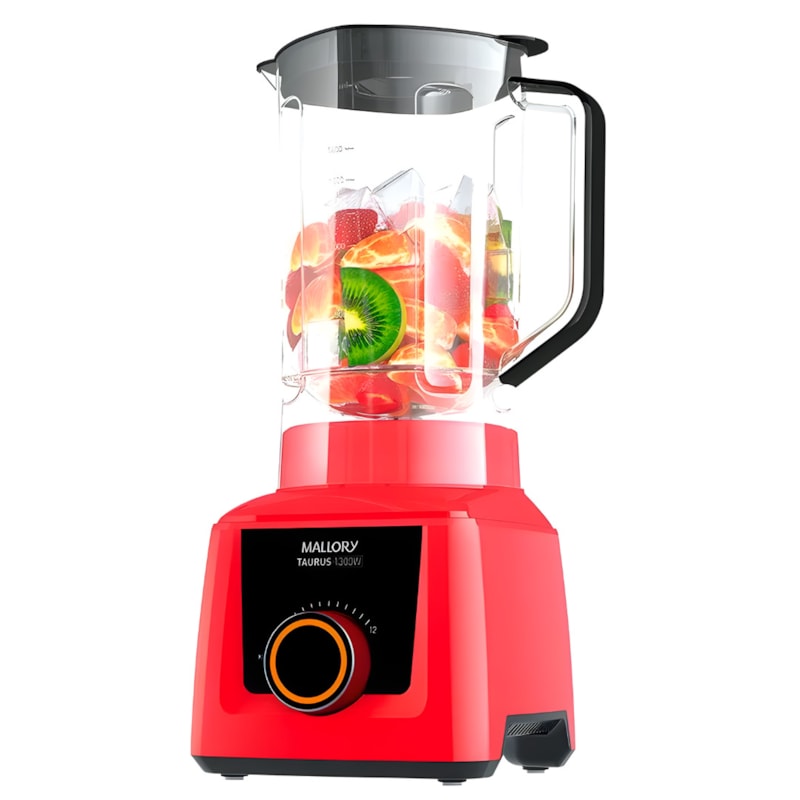 Liquidificador Mallory Taurus 127V 1300W Vermelho-92420f1f-eabc-4eef-aa15-9bc2659f8905