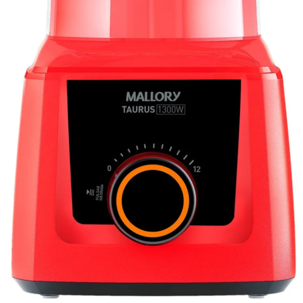 Liquidificador Mallory Taurus 127V 1300W Vermelho-e7be3be0-3b81-48c0-8a43-2e4b58c502a7