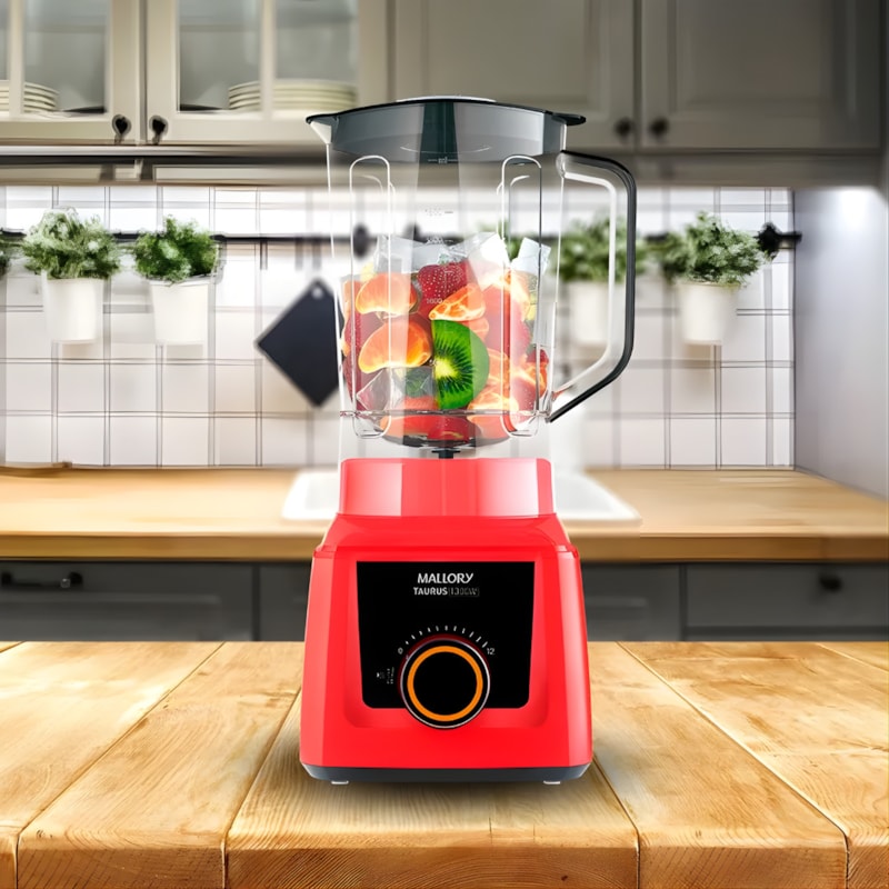 Liquidificador Mallory Taurus 127V 1300W Vermelho-d6594918-4228-4690-88b5-63a2927bbe1d