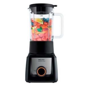 Liquidificador Mallory Taurus 127V Glass Preto