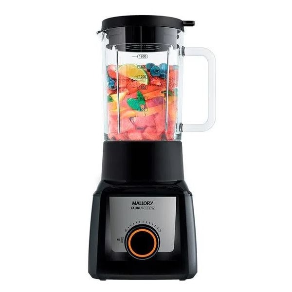 Liquidificador Mallory Taurus 127V Glass Preto-e5b267a0-08e2-430f-8f52-e9a49e5bfc01