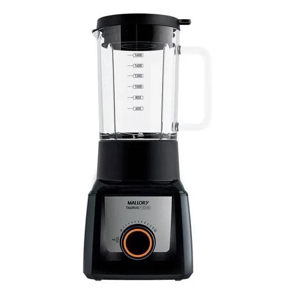 Liquidificador Mallory Taurus 127V Glass Preto-2a9dcea5-964b-44bf-b4f1-e86dc9a6b5d1