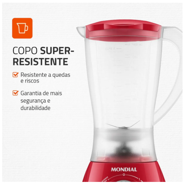 Liquidificador Mondial Easy Power 1,9L 127V/60HZ L-550-R Vermelho-ea0e0c15-c269-40e5-8eb2-3ca0b8217cb6