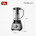 Liquidificador Mondial Turbo Inox 3L 127V/60HZ L-1100-BI Preto-161184ec-4a86-4e96-9321-6dfacc28a0fb
