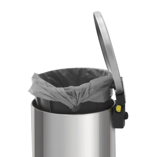 Lixeira Tramontina Loop Com Pedal 12L Aco Inox-44ccca50-ab3a-40ec-b8b8-b61ca9f5432b