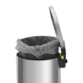 Lixeira Tramontina Loop Com Pedal 12L Aco Inox-4fae15d8-3e36-46f1-bc60-53c24abec6db