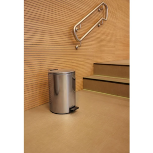 Lixeira Tramontina Loop Com Pedal 12L Aco Inox