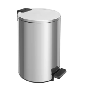 Lixeira Tramontina Loop Com Pedal 12L Aco Inox