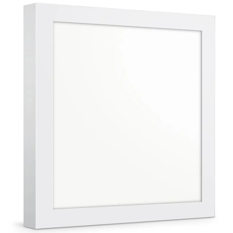 Luminaria Elgin Sobrepor 12W 6500K Quadrada Branca