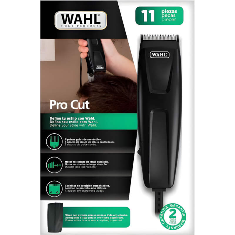 Maquina De Corta Cabelo Wahl Pro Cut 127V/60Hz Preto-89bffb7f-7c7e-4379-9a54-513d41292c1f