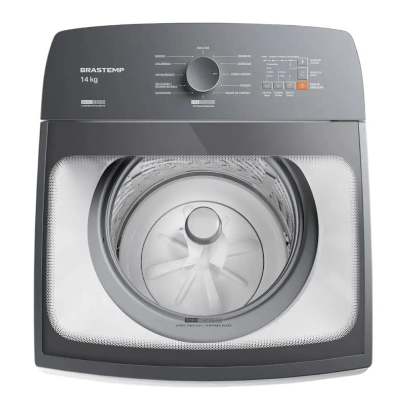 Máquina de Lavar Brastemp 14Kg Branca com Ciclo Tira Manchas Advanced e Smart Sensor BWJ14ABANA-e479afa5-1b74-4804-9247-ca25a4c982a9