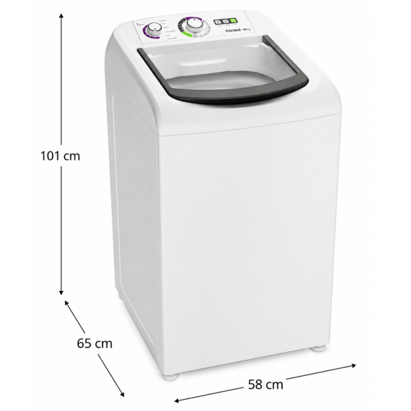 Maquina De Lavar Consul Branca 10kg 127V CWB10BBANA-5f6ba2ab-5f1a-4748-8f23-5d6b90ac0831