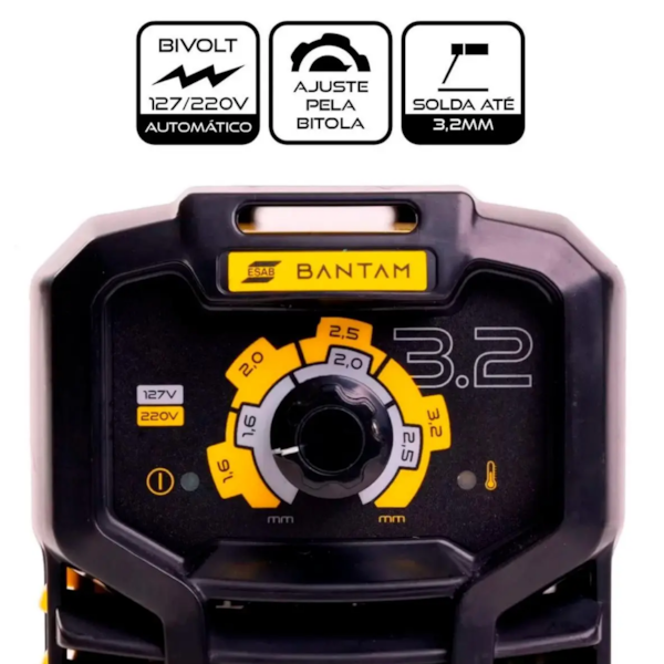 Maquina De Solda Bantam Weld Dual Voltage 127/220V-88bf5d2f-9d65-49d5-99f7-18265ff0db08