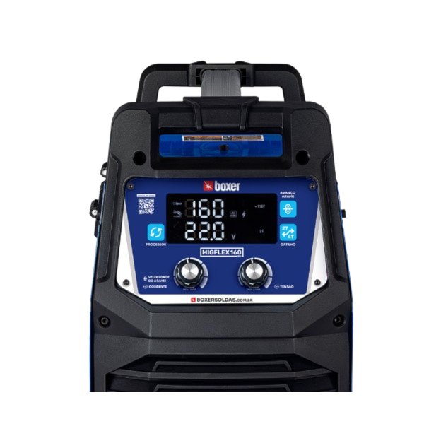 Maquina de Solda Inversora Boxer Multi-Processo 160A 110/220V MIGFLEX160Bv-9e195880-d471-45fe-aee6-4c19177bdf62