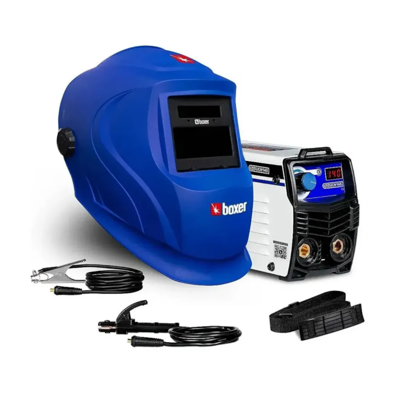 Maquina Solda MMA Touch 145 140A Bivolt Com Mascara Optiarc70  Boxer-38108415-7eb1-40fe-ac83-fcc399defb17