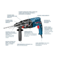 Martelete Perfurador Bosch GBH-224 D 820W 127V com Maleta-accd84be-ce21-491b-9521-164f7eca0413