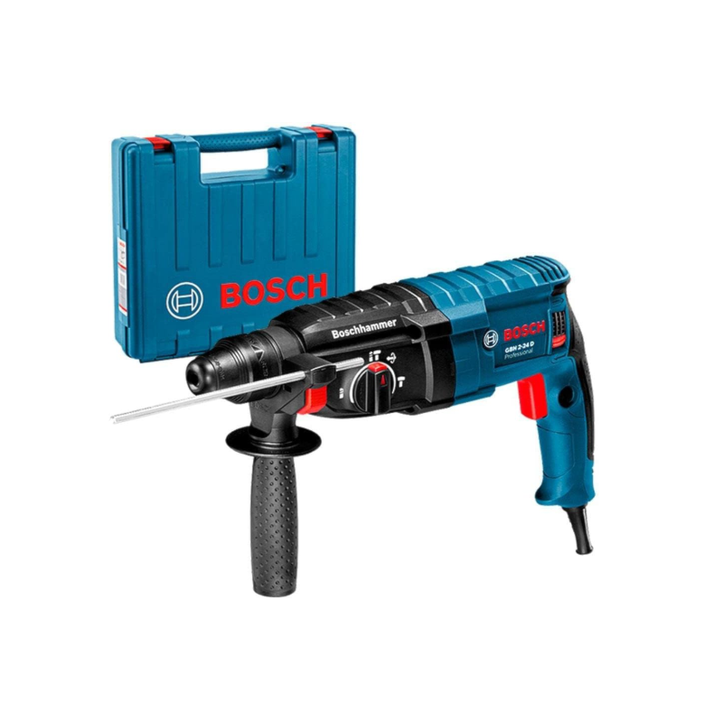 Martelete Perfurador Bosch GBH-224 D 820W 127V com Maleta