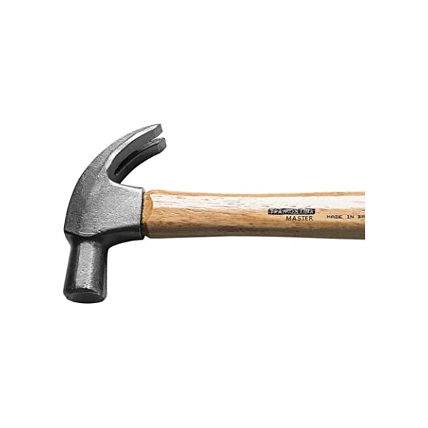 Martelo de Unha Tramontina 25mm, Cabeca em Aco Especial, Jateada, Cabo em Madeira Envernizado-841f761d-b5c5-4928-b741-cf9d7ec1ae31