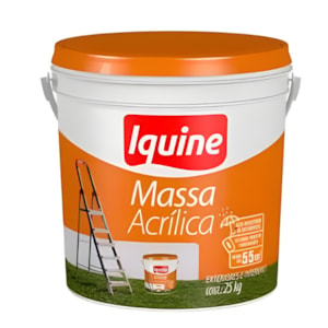 Massa Acrílica Iquine BD 25kg &ndash; Alta Resistência para Áreas Internas e Externas