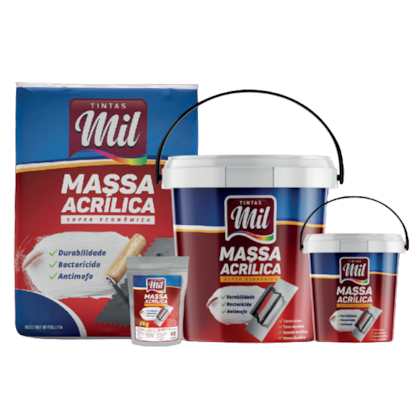 Massa Acrilica Mil Galao 5KG 