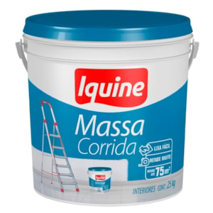 Massa Corrida Iquini 25kg Branco