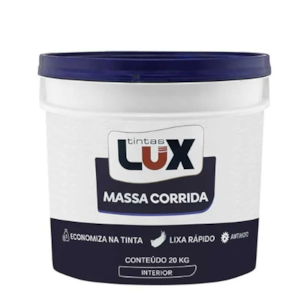 Massa Corrida Tinta Lux Balde Com 20Kg