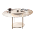Mesa de Centro HB Moveis SKY com Tampo de Vidro Off White-64af7ffe-4dc2-4155-8e48-635355517621