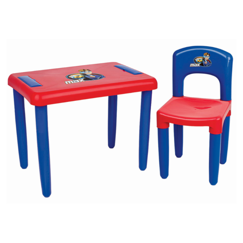 Mesa Infantil Magic Toys Max com Cadeira Azul e Vermelho-58859ba6-d089-4ffe-bd1c-59eb8f0e49a9