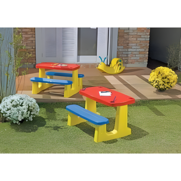 Mesa Infantil Tramontina Pic-Nic em Polipropileno Vermelho/Azul-59efe90a-c426-4d09-8e40-67f9fdb6d1eb