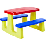 Mesa Infantil Tramontina Pic-Nic em Polipropileno Vermelho/Azul