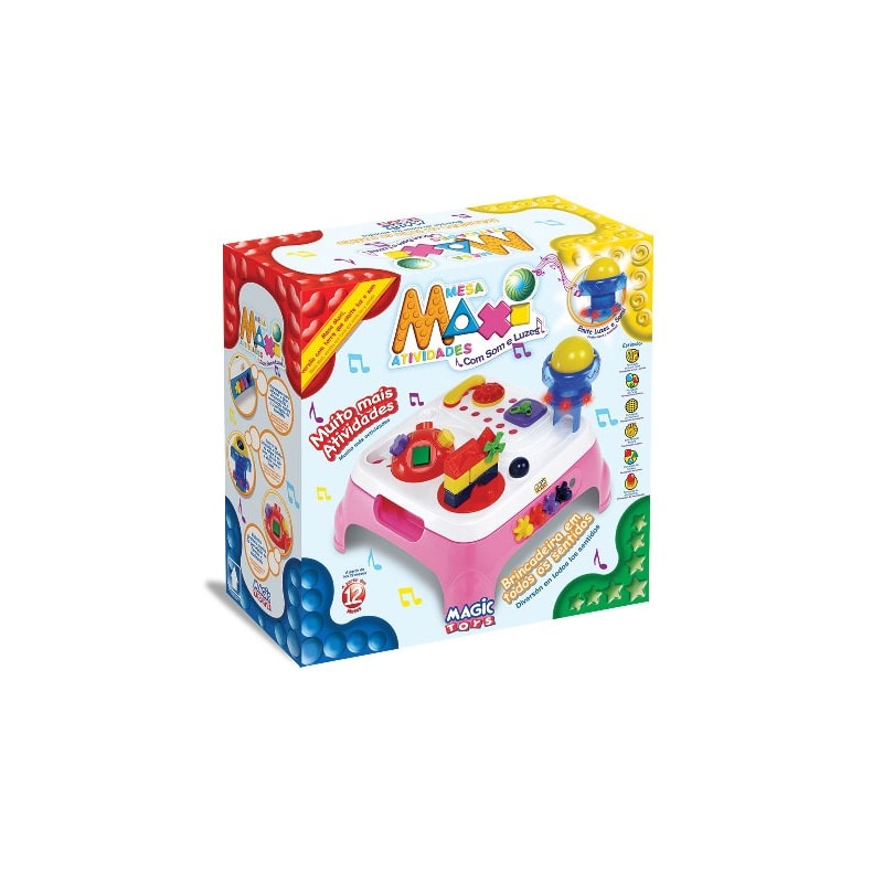 Mesa Magic Toys Maxi com Som Azul