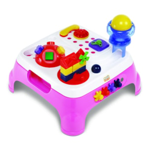 Mesa Magic Toys Maxi com Som Rosa 1070L