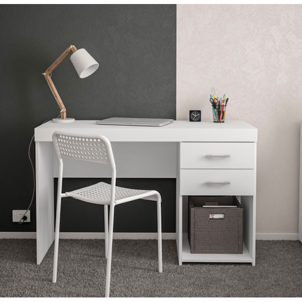 Mesa Para Computador Politorno Malta 2 Gavetas MDP Branco-9d8b14c4-2ea0-4b4e-9882-f3cf8f0eadb4