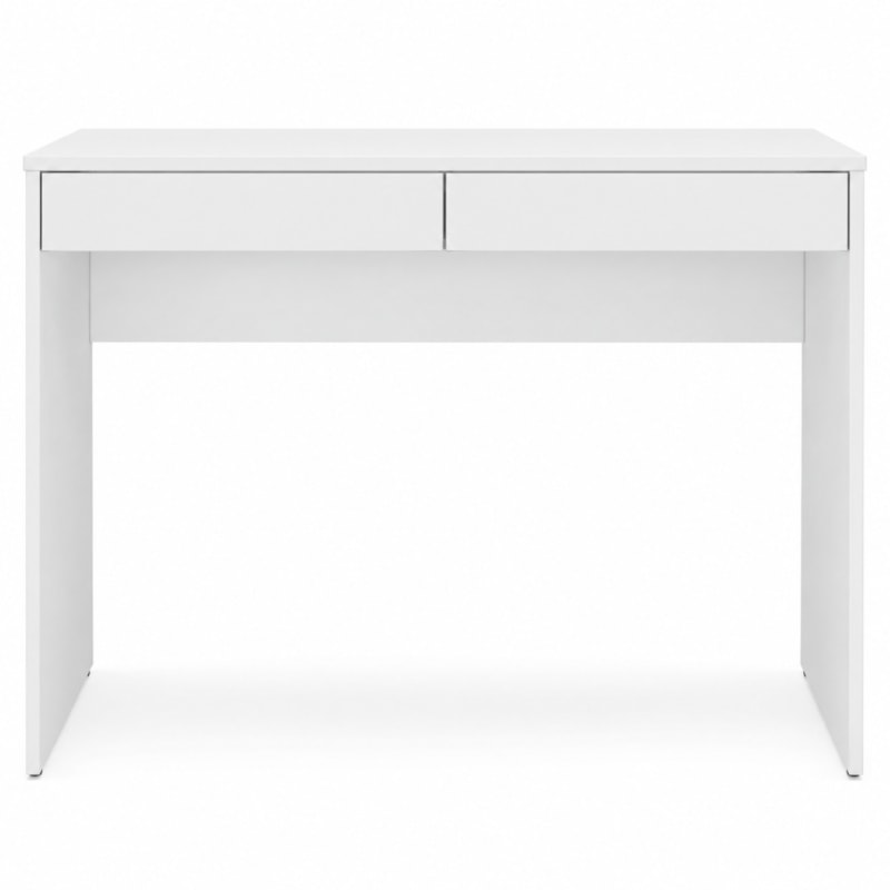 Mesa Para Computador Politorno Tijuca 2 Gavetas MDP Branco-4a65b2a8-e150-4fda-9da7-70341a8e717c