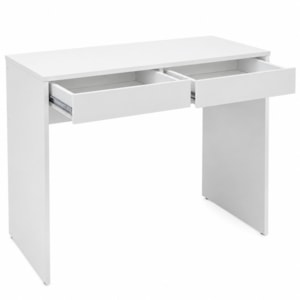Mesa Para Computador Politorno Tijuca 2 Gavetas MDP Branco