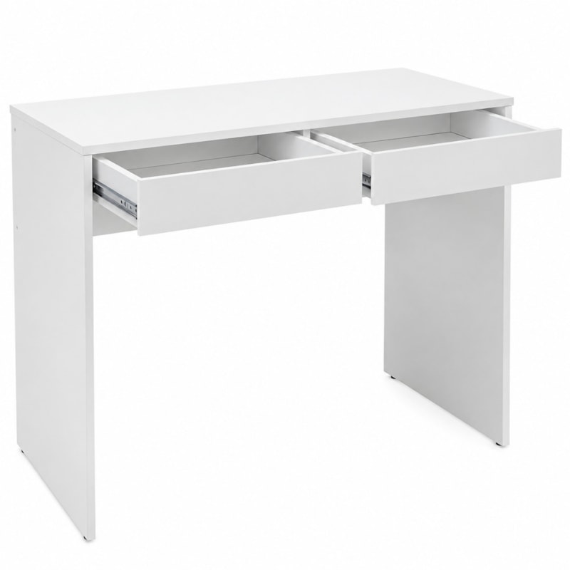 Mesa Para Computador Politorno Tijuca 2 Gavetas MDP Branco-51492da3-34ef-4f5a-99b9-3035fc388903