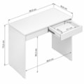 Mesa Para Computador Politorno Tijuca 2 Gavetas MDP Branco-f43749b2-6020-47a1-9958-b734a01702c3
