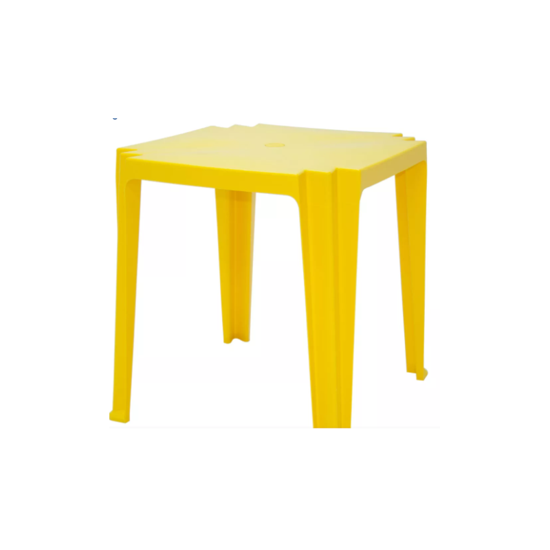 Mesa Plastica Tramontina Tambau Amarela